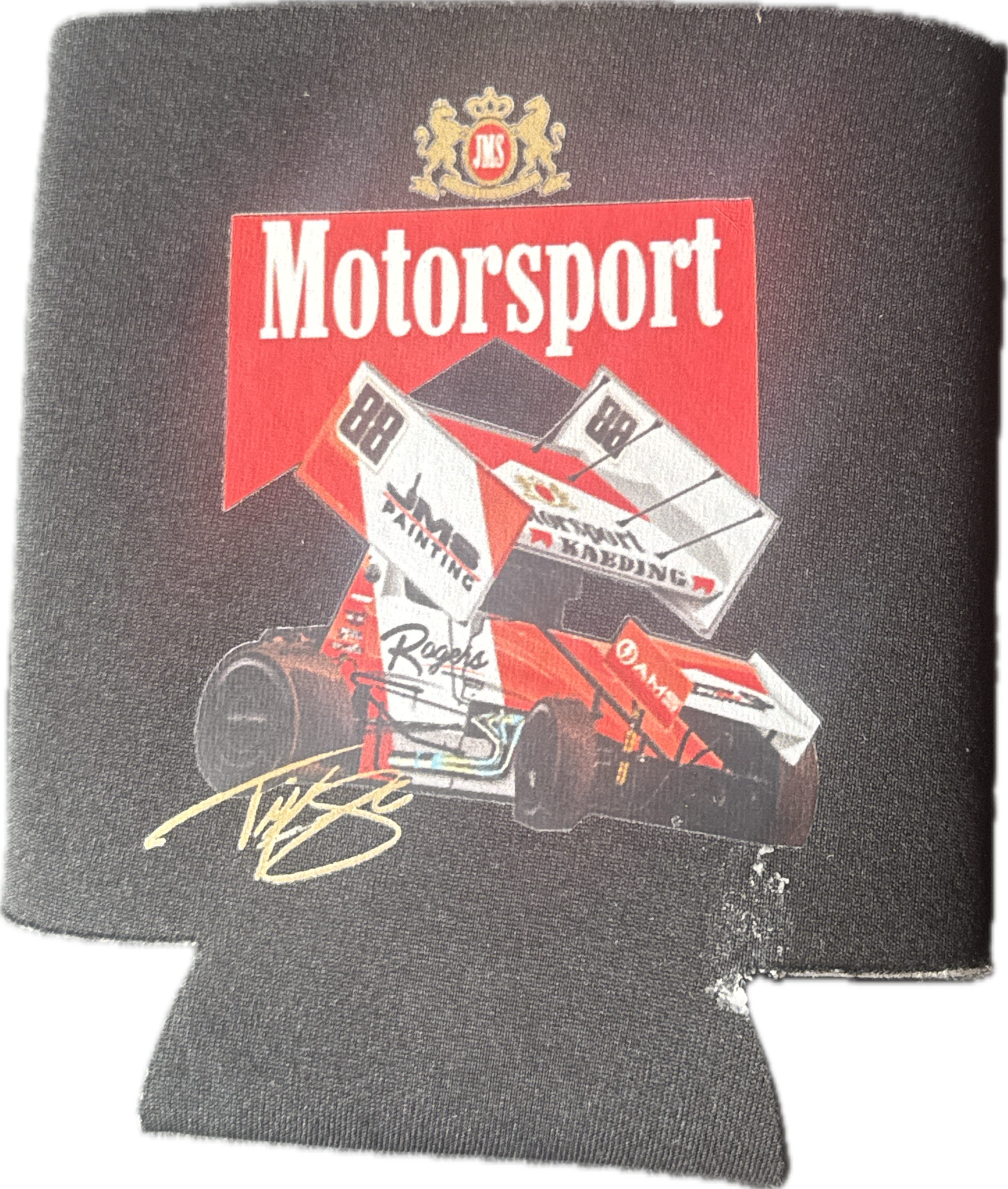 JMS Motorsport Koozie